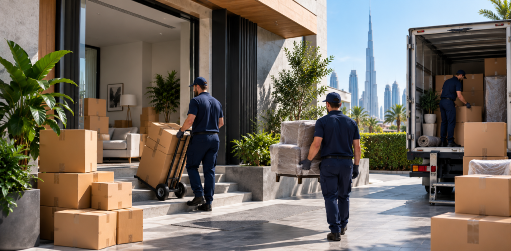 Professional moving and relocation service in Dubai