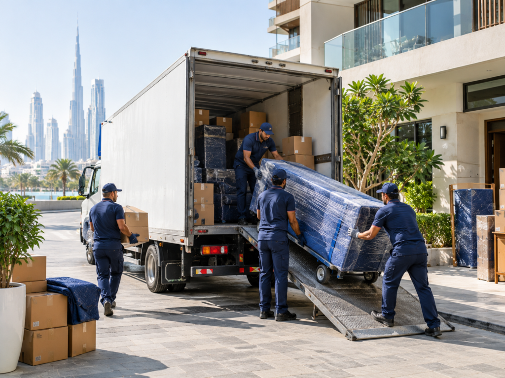 Professional international moving unpacking service
