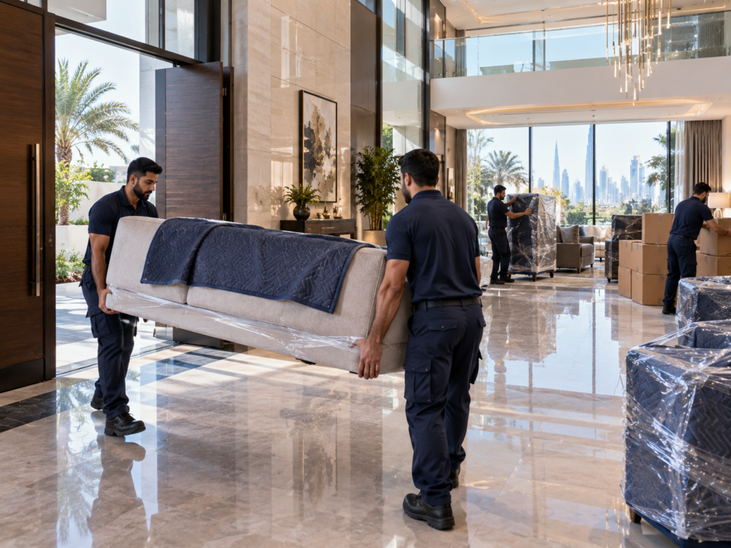 Professional overseas household relocation service