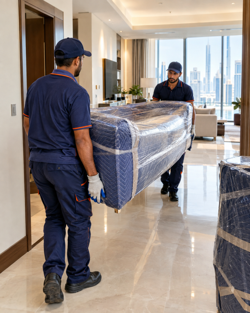 Professional apartment furniture moving service
