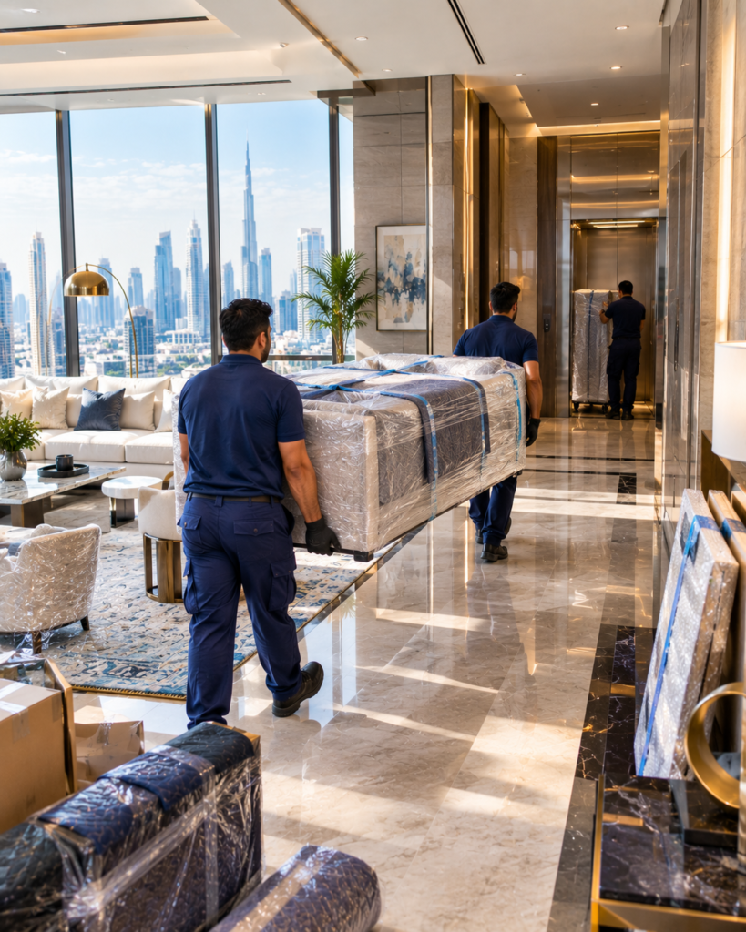 Professional high rise apartment relocation service